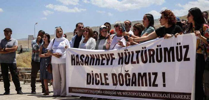 Hasankeyf için Küresel Eylem Günü'nde çağrı yapıldı