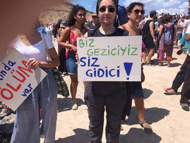 Kazdağları’na Onbinlerce Kişi Sahip Çıkarak Madeni Protesto Etti