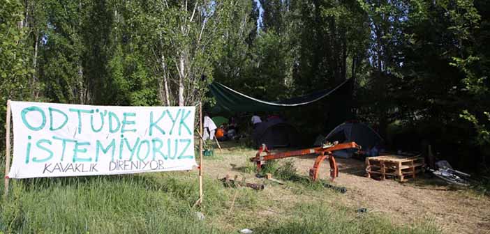 ODTÜ’de mücadele sonuç verdi: Şantiye binaları için yıkım kararı