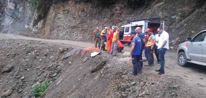 Arhavi’de yüksekten düşen iki HES işçisi yaşamını yitirdi