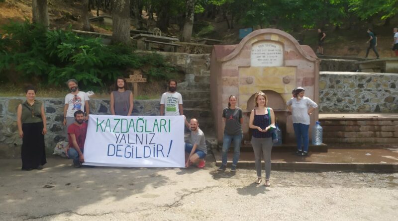 Kazdağları Nöbeti Yalnızlaştırılmak İsteniyor